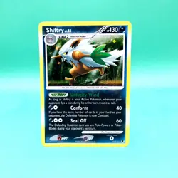 Pokemon Card - Shiftry - Platinum Rising Rivals - Holo Rare - 13/111 - NM - Image 1