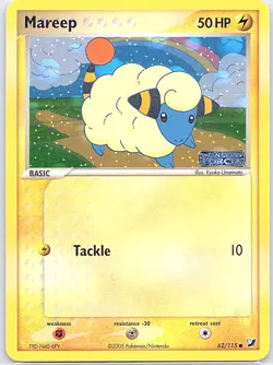 Mareep 62/115 Reverse Holo Stamp Unseen Forces - Pokemon Card - NM - Image 1