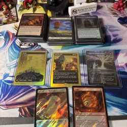 Magic The Gathering Bulk Various Sets 150+ Cards foil Non Foil Surge Foil + - Image 5