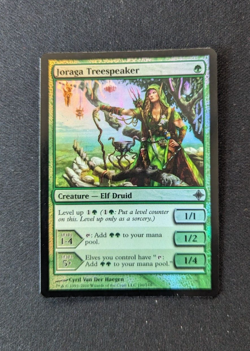 Magic Mtg FOIL Rise of the Eldrazi Joraga Treespeaker near mint - Image 1
