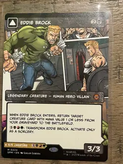 Eddie Brock (0224) (Borderless) Marvel's Spider-Man Regular - Image 1