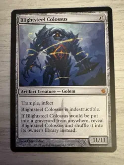 Blightsteel Colossus - Mirrodin Besieged - LP, Free Shipping - Image 1
