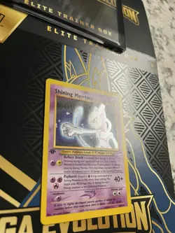 Shining Mewtwo 1st Edition 109/105 Neo Destiny Holo Pokemon Card - Image 2