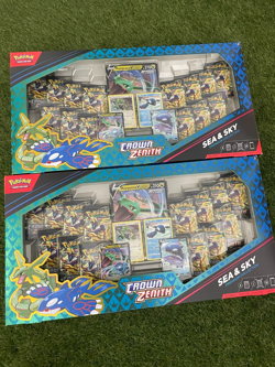 2X- Pokemon Crown Zenith Sea and Sky Boxes TCG Premium Collection NEW - TWO - Image 1