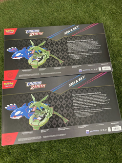 2X- Pokemon Crown Zenith Sea and Sky Boxes TCG Premium Collection NEW - TWO - Image 2