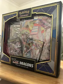 Pokemon TCG VMAX Dragons Premium Collection Box, Rayquaza, Duraludon - Image 2