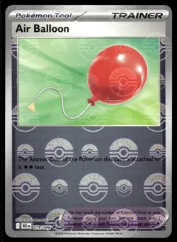 Pokemon TCG SV: Black Bolt (Pokeball) #079/086 Big Air Balloon NM - Image 1