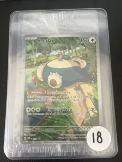 Snorlax SEALED SVP 051 Pokemon Scarlet and Violet Promo NM - Image 1