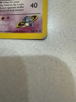 Pokemon TCG Sabrina's Gengar Holo Rare 1st Edition Gym Heroes 14/132 HP - Image 3