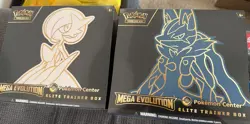 Pokemon TCG: Mega Evolutions Pokemon Center ETB Lucario + Gardevoir ✅ - Image 1