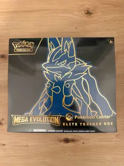 Pokemon TCG: Mega Evolutions Pokemon Center ETB Lucario + Gardevoir ✅ - Image 2