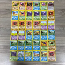 148 POKEMON MIXED CARDS TCG COMMONS/UNCOMMONS FOSSIL SET MAGMAR EKANS PSYDUCK - Image 5