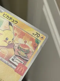 2025 Pokemon Pikachu McDonald’s Promo #020/M-P - Japanese Card, US Seller - Image 3