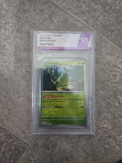 010/162 TURTWIG REVERSE HOLO TEMPORAL FORCES POKEMON CARD PSA 10 - Image 1