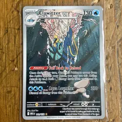 Clawitzer 141/132 Mega Evolution Pokemon Card - Image 1