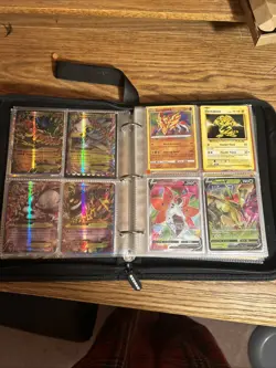 Pokemon TCG Binder Full Arts, Trainer, Pokeball Patterns And Lots Of Great Cards - Image 2