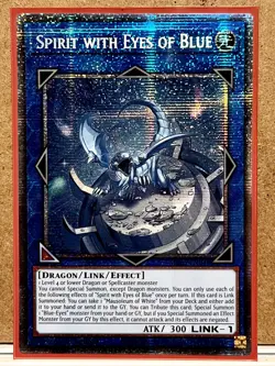 Spirit with Eyes of Blue [MP25-EN049] Starlight Rare 1st Edition Mint Card - Image 1