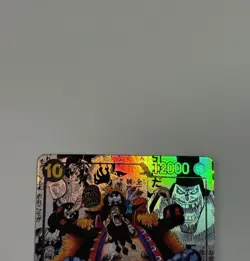 Teach OP09-093 Manga Alt Art Emperors in the New World ONE PIECE Card Japanese - Image 3