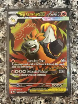 Pokemon Mega Evolutions Full Art Ex Lot Latias And Camerupt Mega EX’s 2 Cards - Image 4