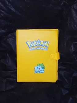 VINTAGE POKEMON GOTTA CATCH EM ALL! BULBASAUR TCG CARD HOLDER/BINDER 1999 30pgs. - Image 1