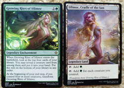 GROWING RITES OF ITLIMOC : MTG altered-art 2-Sided magic card : with HOT BABES! - Image 1
