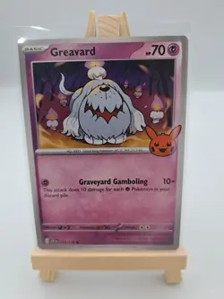 Pokemon Trick Or Trade Card 2024 Greavard #104 - Image 1
