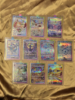 Pokemon Card Terastal Festival Eevee Evolution SAR Complete Set Of 10 [Korean] - Image 2