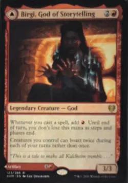 Birgi, God of Storytelling - Kaldheim: #123, Magic: The Gathering Nm R155 - Image 1