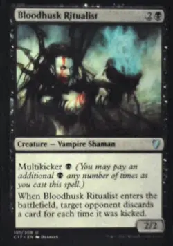 Bloodhusk Ritualist - Commander 2017: #101, Magic: The Gathering Nm R154 - Image 1