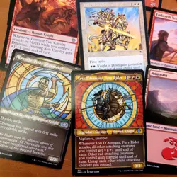 Magic Commander Deck MTG 100 - *Tori D'Avenant, Fury Rider KNIGHTS Tribal* - Image 1