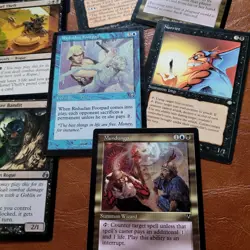 FULL Art Ninja Tribal ROGUES Beat You Black and Blue themed Whole Commander Deck - Image 5