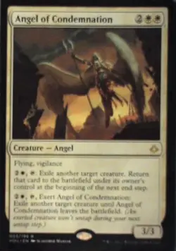 Angel of Condemnation - Hour of Devastation: #3, Magic: The Gathering Nm R151 - Image 1