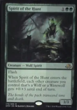 Spirit of the Hunt - Eldritch Moon: #170, Magic: The Gathering Nm R151 - Image 1