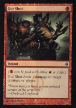 Gut Shot - New Phyrexia: #86, Magic: The Gathering Nm R149 - Image 1