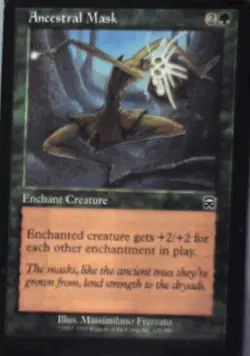 Ancestral Mask - Mercadian Masques: #229, Magic: The Gathering Nm R149 - Image 1