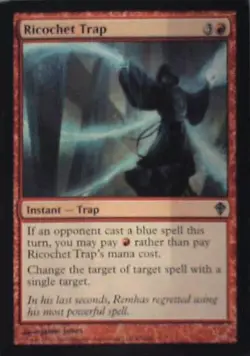 Ricochet Trap - Worldwake: #87, Magic: The Gathering Nm R149 - Image 1