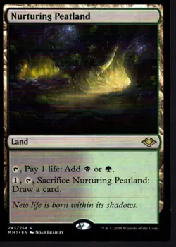Nurturing Peatland MTG Modern Horizons NM #243 - Image 1