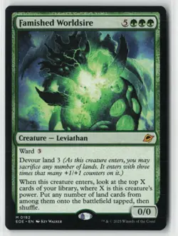 Famished Worldsire - Edge of Eternities - MTG - #182 - NM - Image 1