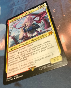 Lightning, Army of One - Final Fantasy - Mythic - NM (see pics) MTG - Image 3