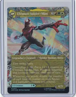 Magic The Gathering - Miles Morales (0211) Borderless Foil- Marvel's Spider-Man - Image 2