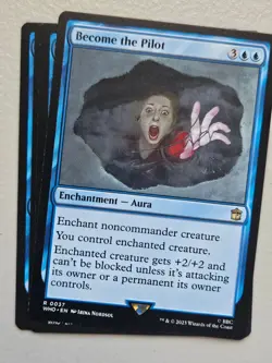 MTG l Become the Pilot (x4 Playset) | (NM) Universes Beyond: Doctor Who - Image 1