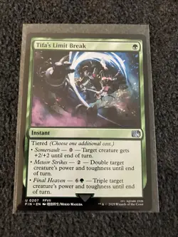 Magic The Gathering MTG - Tifa’s Limit Break - FIN - Image 1