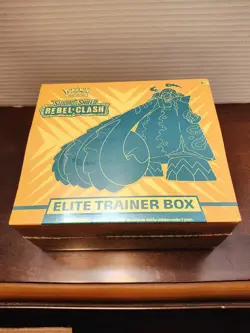 Pokemon Sword and Shield Rebel Clash Elite Trainer Box ETB - Factory Sealed! - Image 1