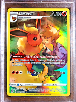Flareon UR #TG01 CRACKED SLAB - PSA NM-MT 8 - Brilliant Stars TG - Pokemon TCG - Image 2