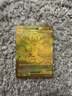 Mega Lucario ex - Mega Evolution 188/132 - English - Gold Rare - Pokemon TCG - Image 1