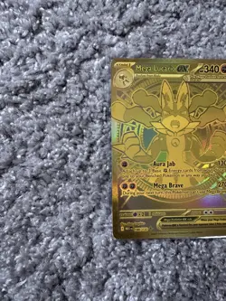 Mega Lucario ex - Mega Evolution 188/132 - English - Gold Rare - Pokemon TCG - Image 4