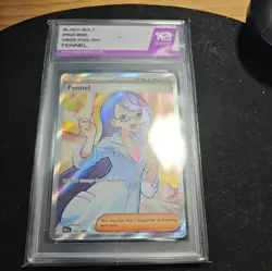 Fennel 162/086 - Ultra Rare - Black Bolt - Pokemon TCG PSA 10 - Image 1