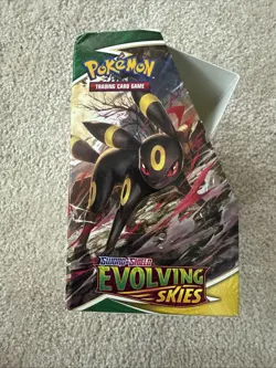 Pokemon evolving skies booster box EMPTY - Image 5