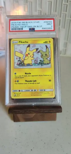Pikachu SM162 Pokemon: Sun & Moon Promo Mint PSA 9 - Image 1