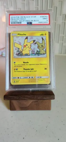 Pikachu SM162 Pokemon: Sun & Moon Promo Mint PSA 9 - Image 3